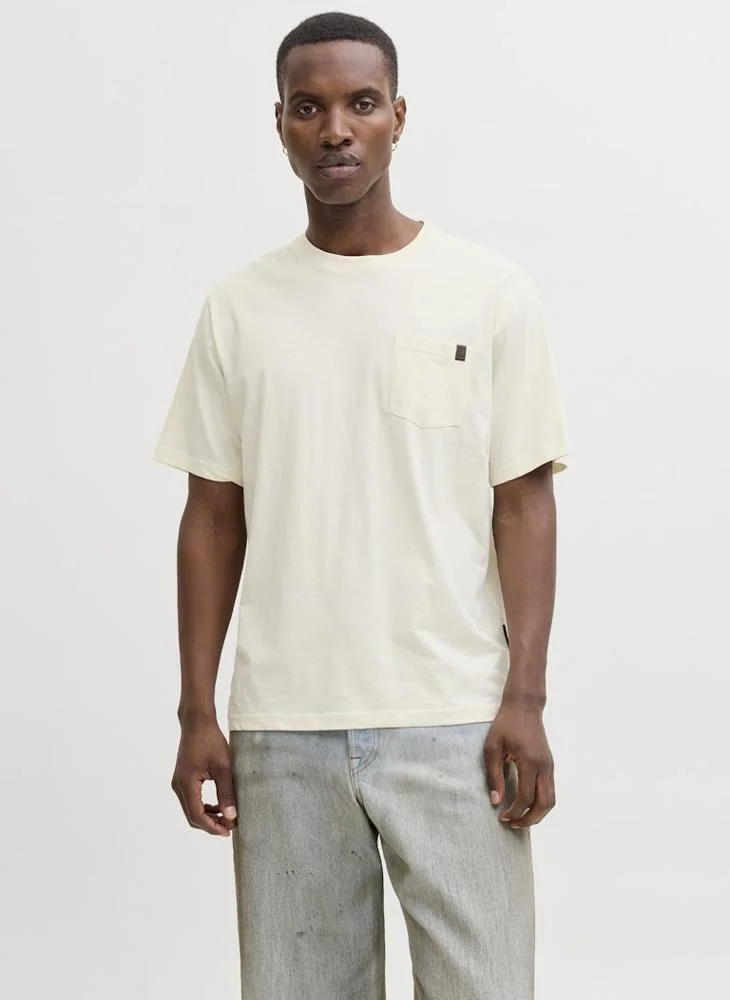JACK & JONES Casual Crew Neck Regular Fit T-Shirt